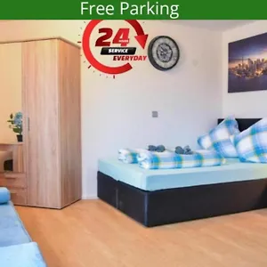 Ruhige Im . Private Parkplatz ,balkon ,netflix Norymberga